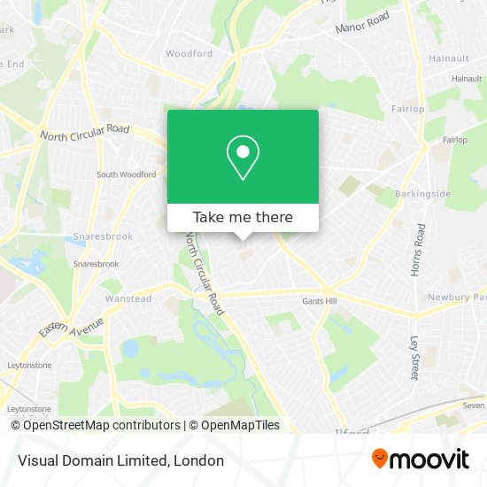Visual Domain Limited map