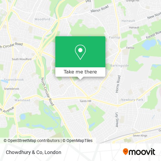 Chowdhury & Co map