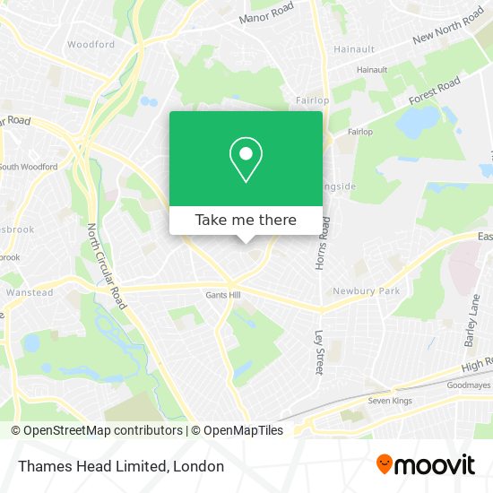 Thames Head Limited map
