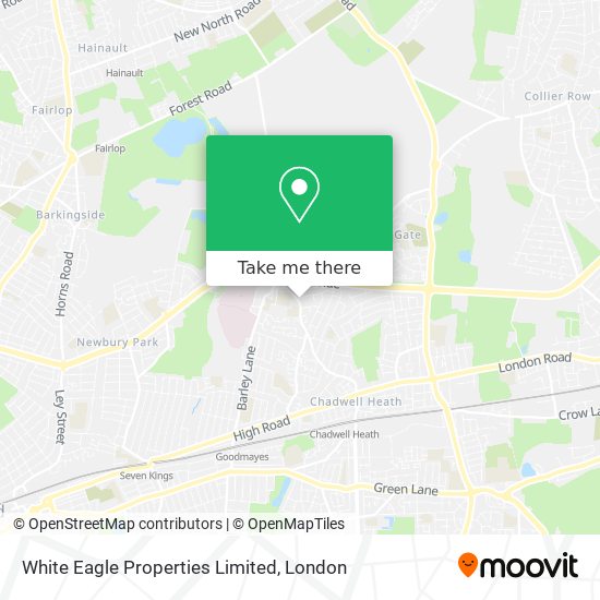 White Eagle Properties Limited map