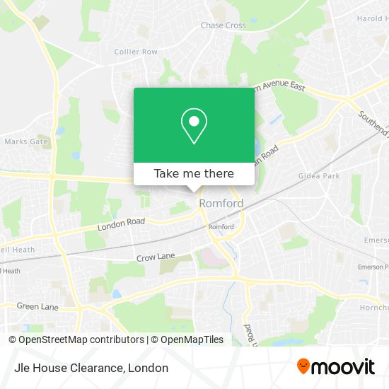 Jle House Clearance map