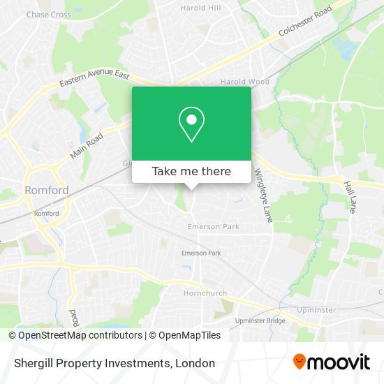Shergill Property Investments map