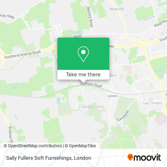 Sally Fullers Soft Furnishings map