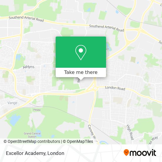 Excellor Academy map