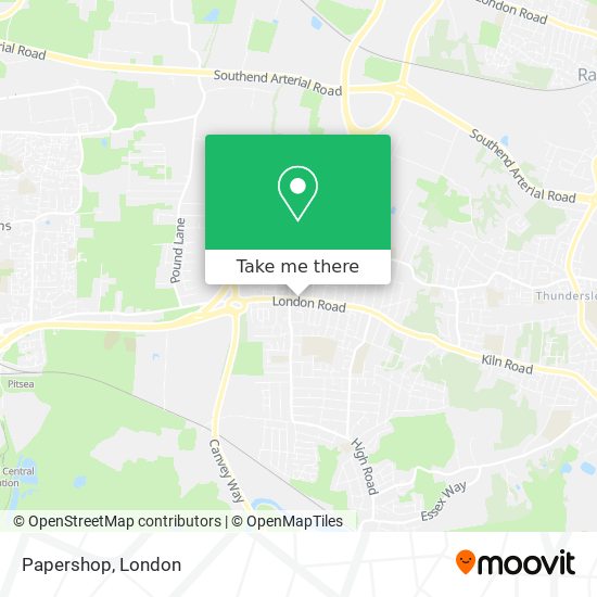 Papershop map