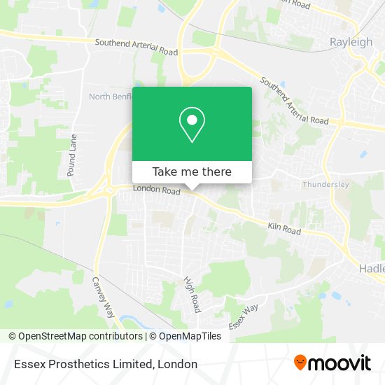 Essex Prosthetics Limited map