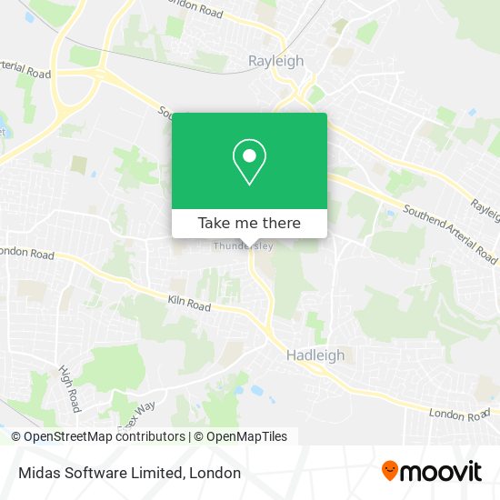 Midas Software Limited map