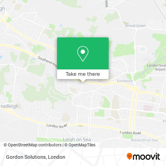 Gordon Solutions map