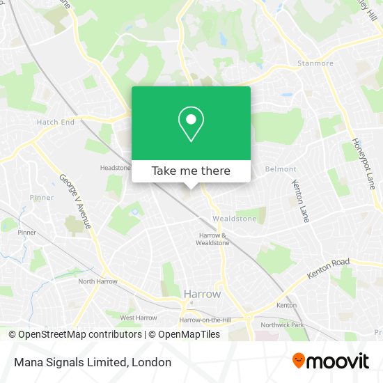 Mana Signals Limited map