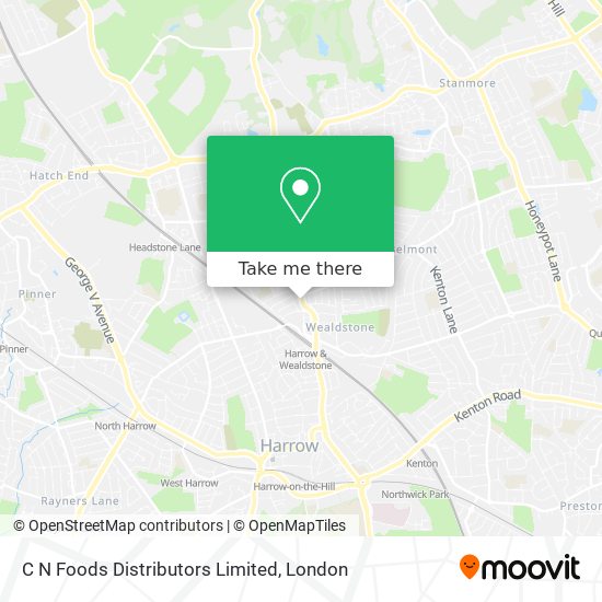 C N Foods Distributors Limited map