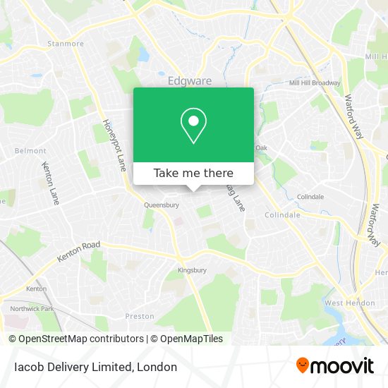 Iacob Delivery Limited map