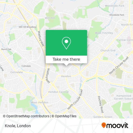 Knole map