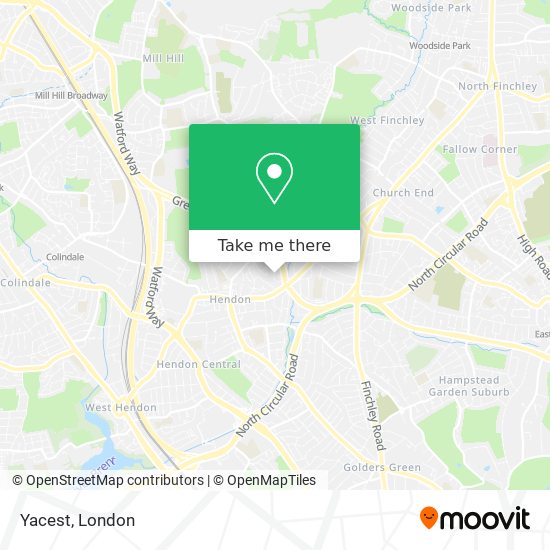 Yacest map