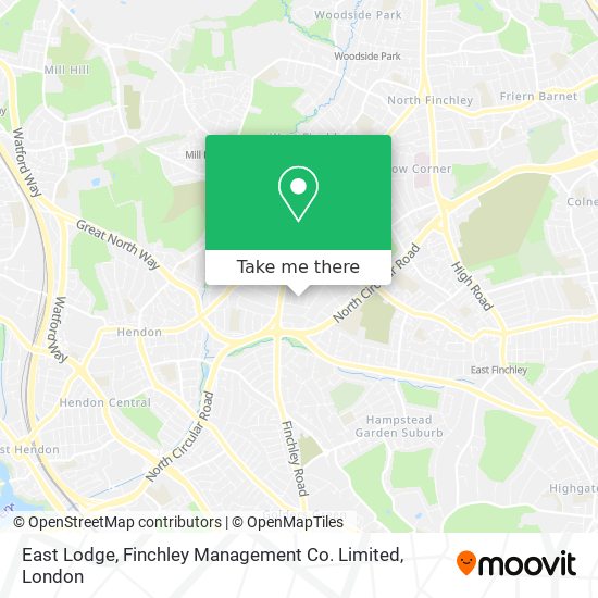 East Lodge, Finchley Management Co. Limited map