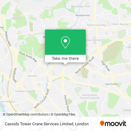 Cassidy Tower Crane Services Limited map