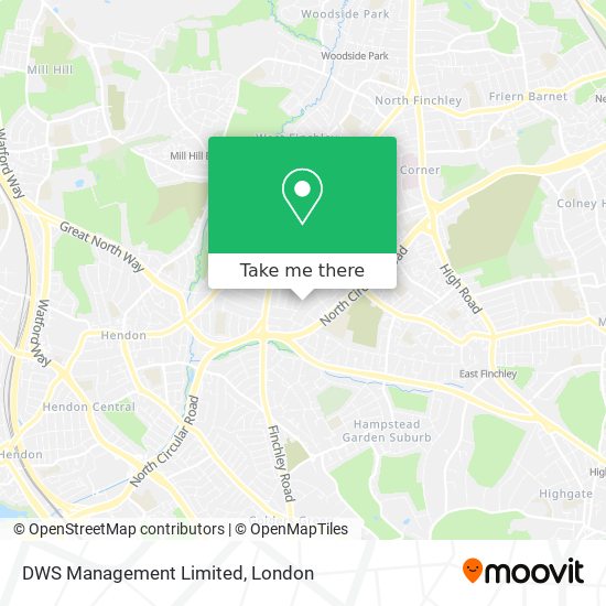 DWS Management Limited map