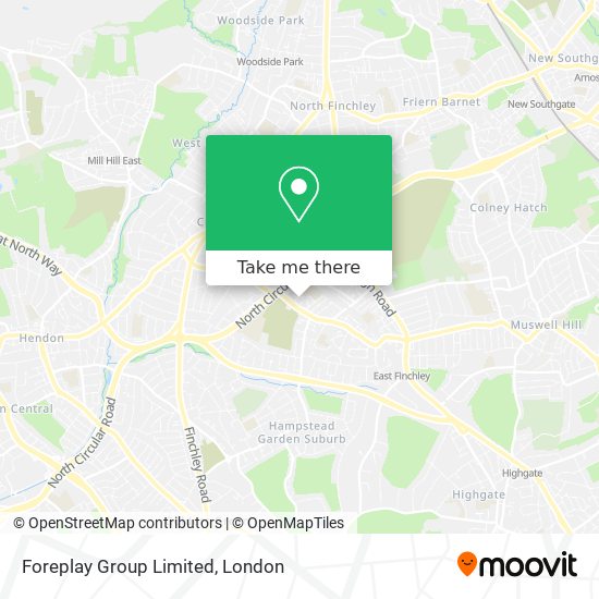 Foreplay Group Limited map