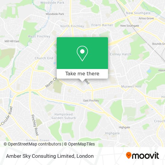 Amber Sky Consulting Limited map