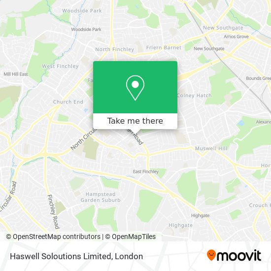 Haswell Soloutions Limited map
