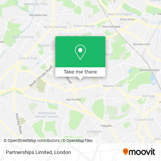 Partnerships Limited map