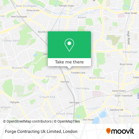 Forge Contracting Uk Limited map