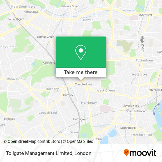 Tollgate Management Limited map