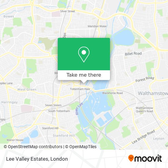 Lee Valley Estates map