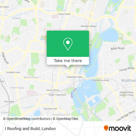 I Roofing and Build map