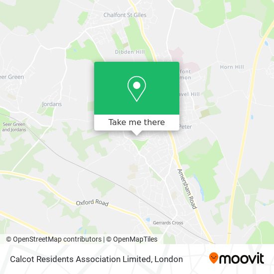 Calcot Residents Association Limited map