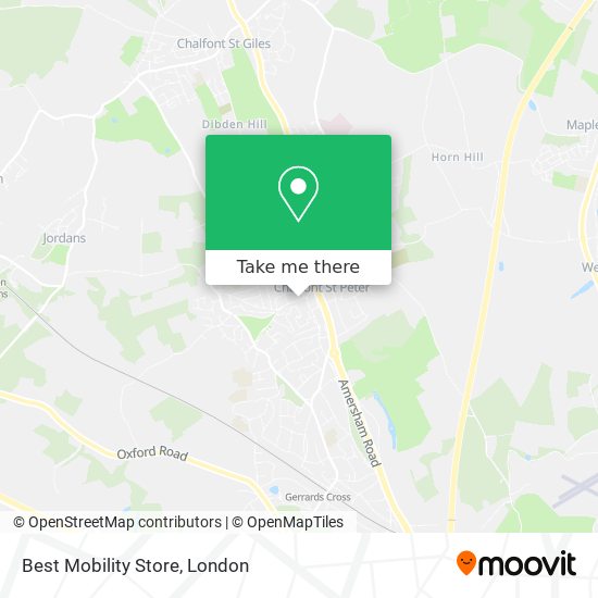 Best Mobility Store map