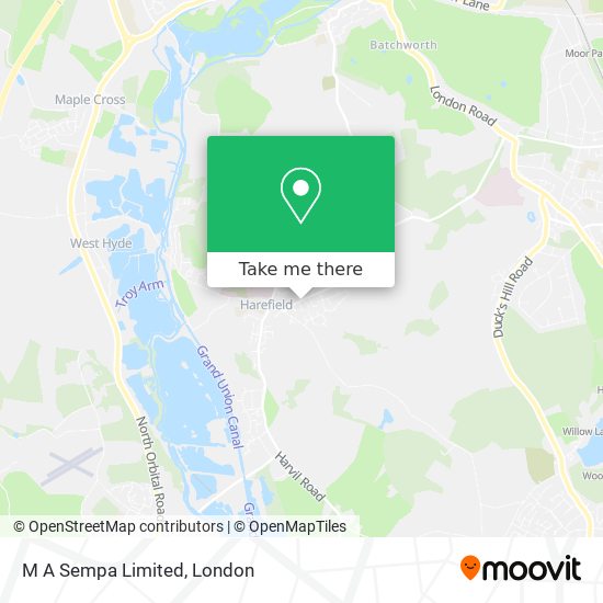 M A Sempa Limited map