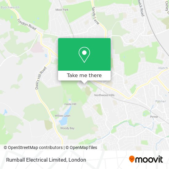 Rumball Electrical Limited map