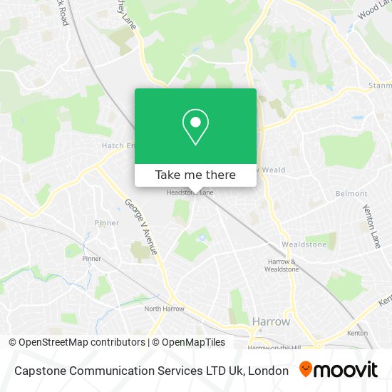 Capstone Communication Services LTD Uk map