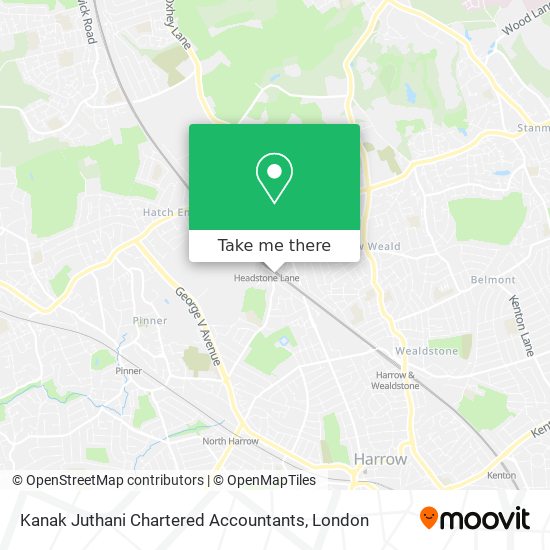 Kanak Juthani Chartered Accountants map