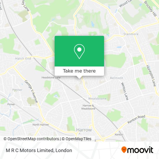 M R C Motors Limited map