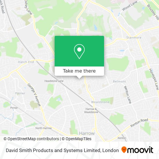 David Smith Products and Systems Limited map