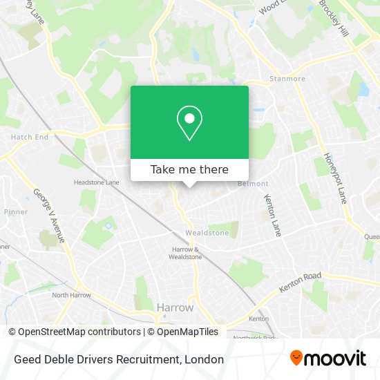 Geed Deble Drivers Recruitment map