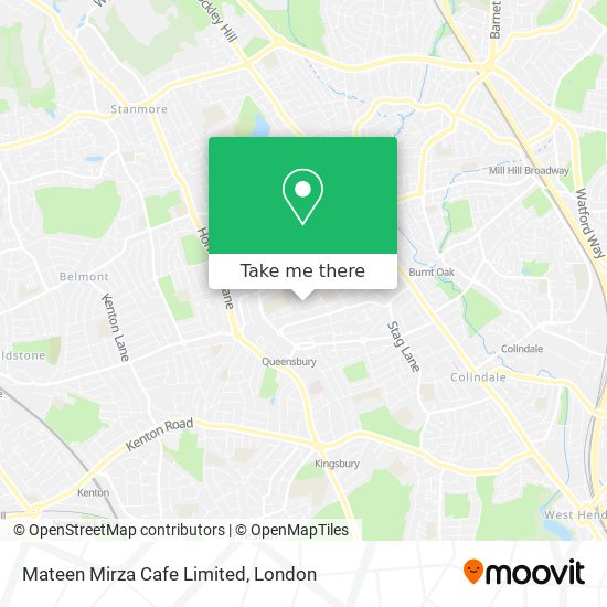 Mateen Mirza Cafe Limited map