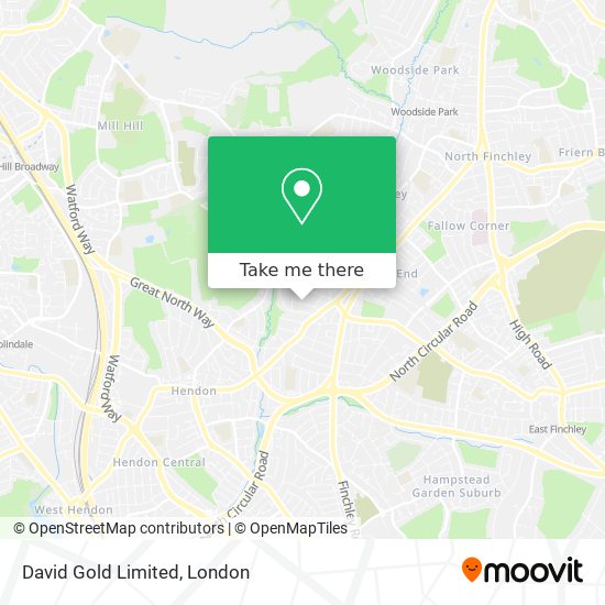David Gold Limited map