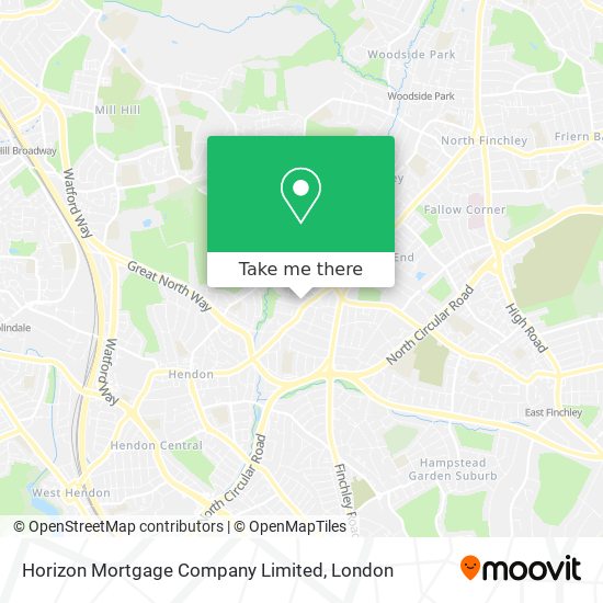 Horizon Mortgage Company Limited map