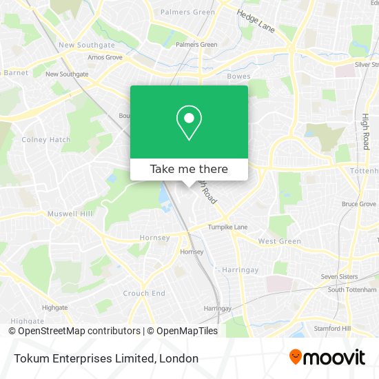 Tokum Enterprises Limited map