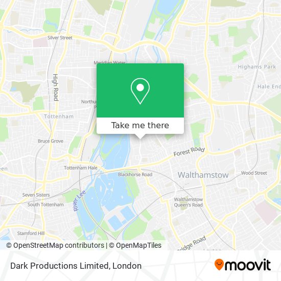 Dark Productions Limited map