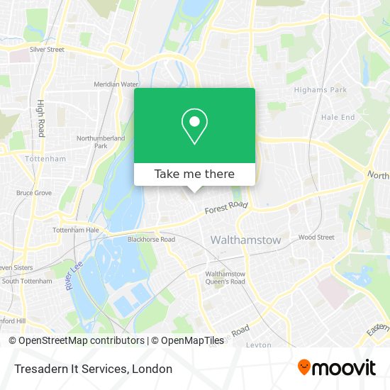 Tresadern It Services map