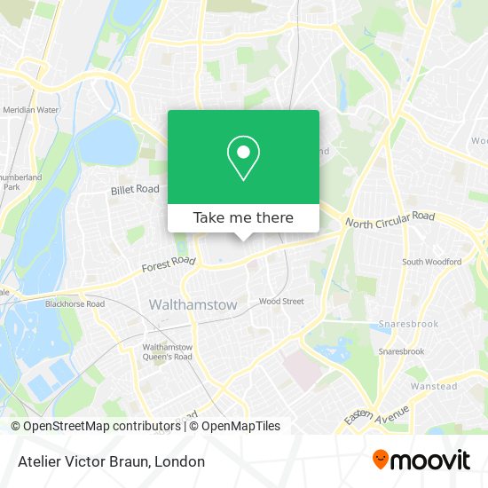Atelier Victor Braun map