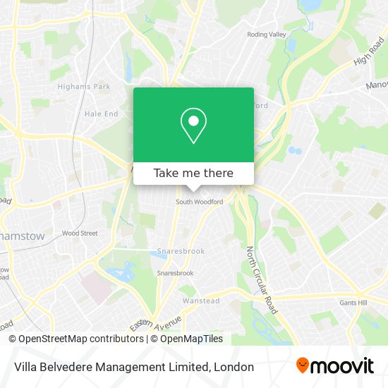 Villa Belvedere Management Limited map