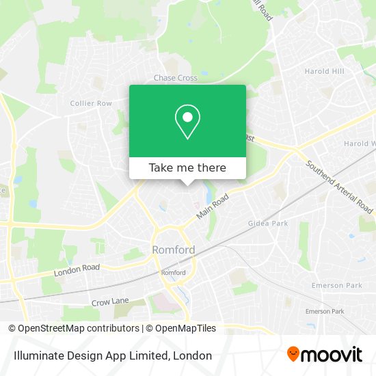 Illuminate Design App Limited map