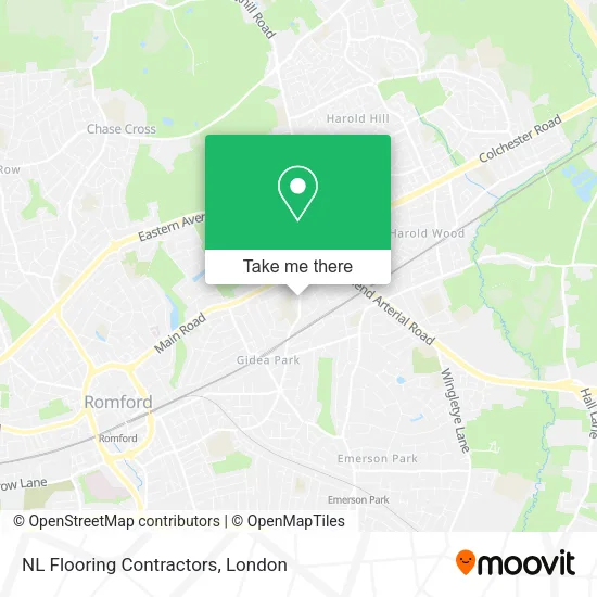 NL Flooring Contractors map