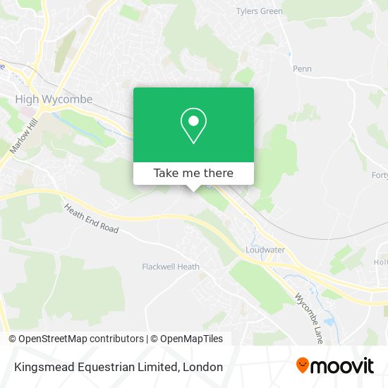 Kingsmead Equestrian Limited map