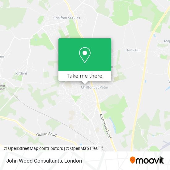 John Wood Consultants map