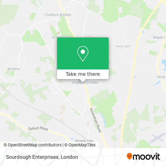 Sourdough Enterprises map